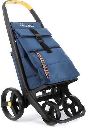 Polar 8 Plus Shopping Trolley Blue 59x21x59cm