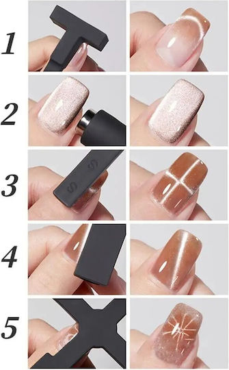 Cat Eye Decoration Tools for Nails Black
