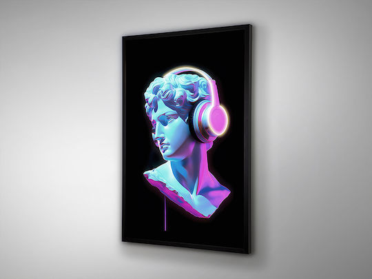Busto Картина Платнен С LED осветление 80x120см