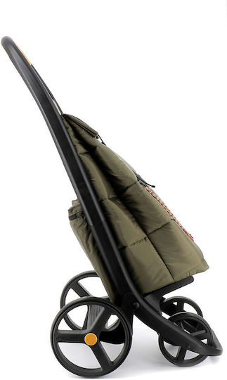 8 Plus Shopping Trolley Yellow 21cm