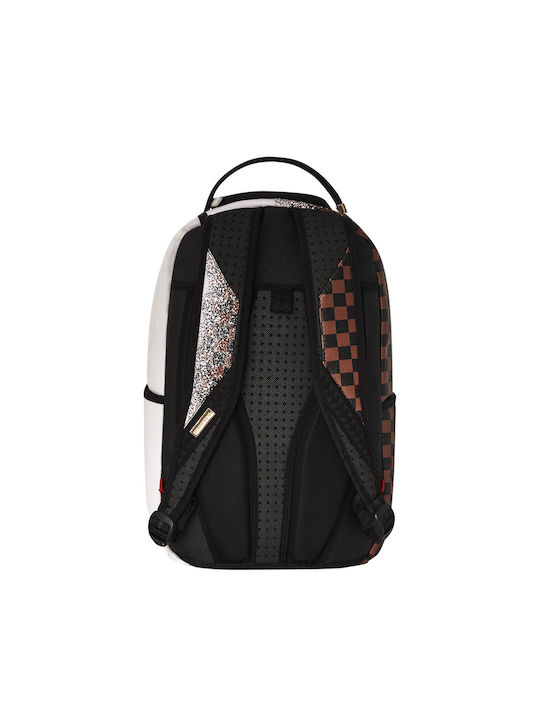 Sprayground Shark Spritz Femei Rucsac Impermeabil Maro