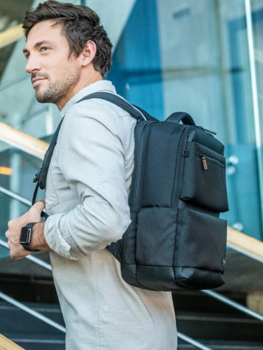 Hedgren Backpack Αδιάβροχο 17.6lt Μαύρο