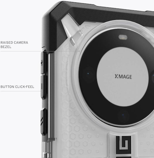 UAG Plasma Back Cover Πλαστικό με Λουράκι Διάφανο (Huawei Mate 60 Pro)