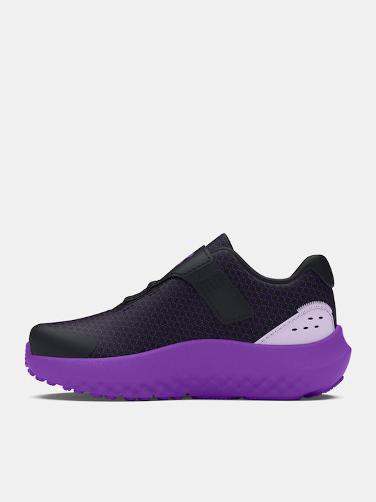 Surge 4 Kids Sports Shoes Running with Hoop & Loop Closure Purple