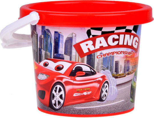 Jokomisiada Set Jucării Plajă cu Accesorii din Plastic Roșu 62cm
