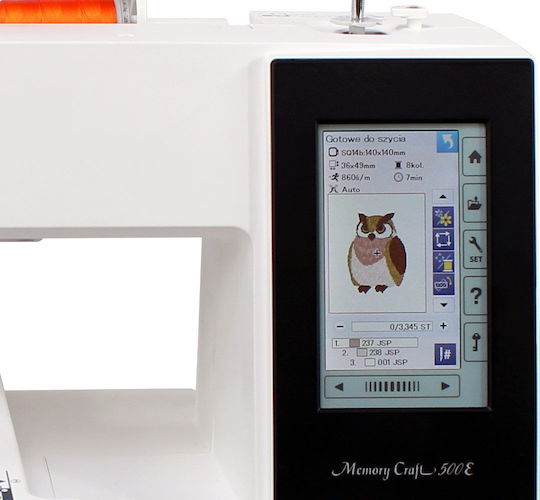 Janome Επαγγελματική Ραπτομηχανή MC500E