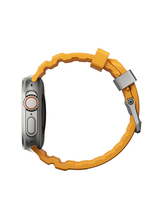 Nomad Rocky Point Каишка Жълт (Apple Watch 44/45/46mm/Ultra 49mm)