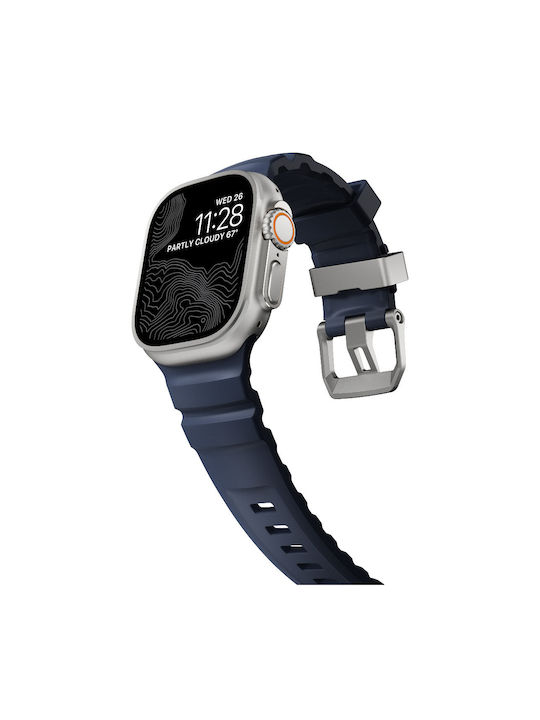 Nomad Rocky Point Кайшка Син (Apple Watch 46мм, 49мм - NOMAD)