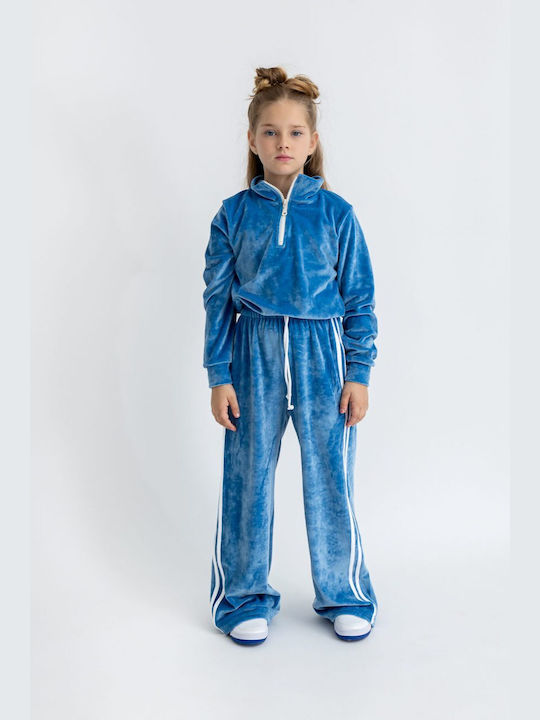 Alice Set pentru copii cu Pantaloni Magazin online de iarnă 2buc Blue