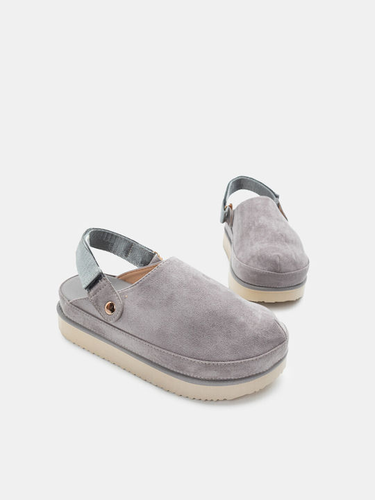 Luigi Clogs Gray