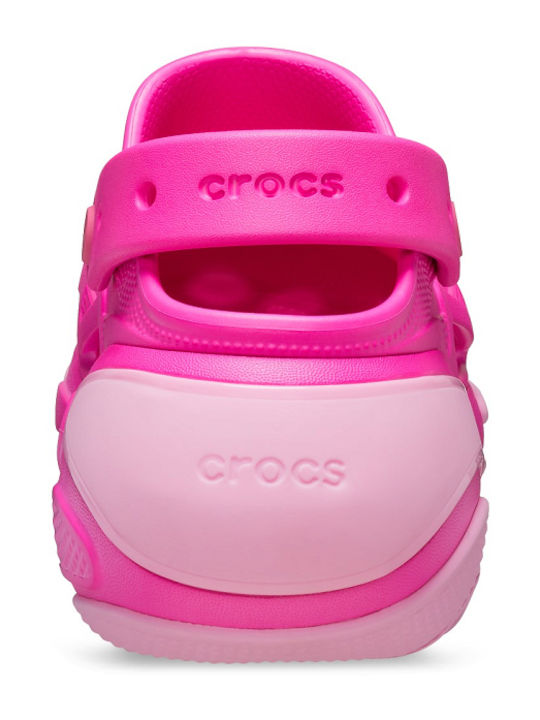 Crocs Bubble Crush Дамски сабо Фуксия
