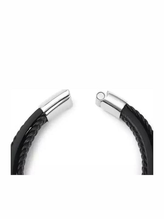 Bode Herren Armband Identität mit Kreuz Design aus Leder