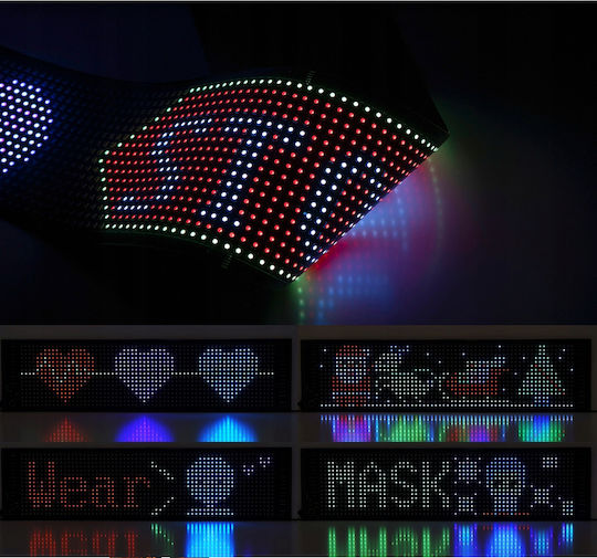 Inscripție LED pentru Mașină RGB