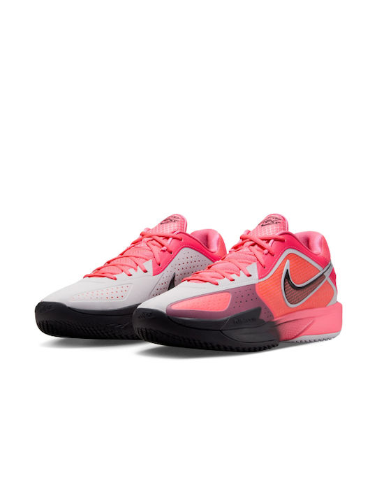 Nike G.T. Cut Cross Χαμηλά Μπασκετικά Παπούτσια Hot Punch / Photon Dust / Μαύρο / Dark Smoke Grey