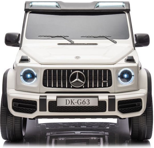 Mercedes G63 Διθέσιο με Τηλεκοντρόλ 24 Volt Λευκό