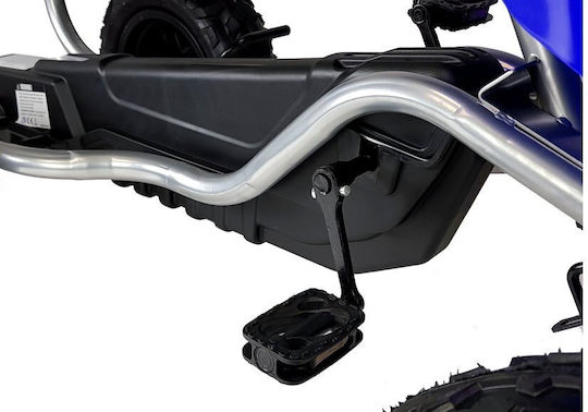 Kids Foot-to-Floor Go Kart One-Seater with Pedal Blue