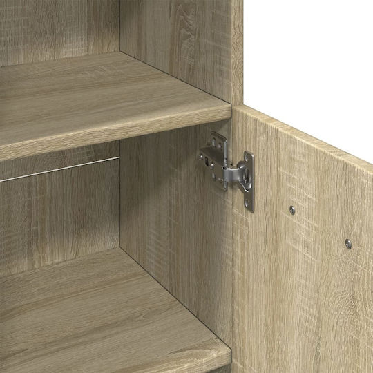 vidaXL Ντουλάπι Μπάνιου 30.5x30x95cm Sonoma