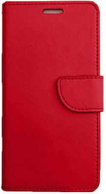 Book Plastic Magnetic Red (Redmi 13C 4G / Poco C65 4G)