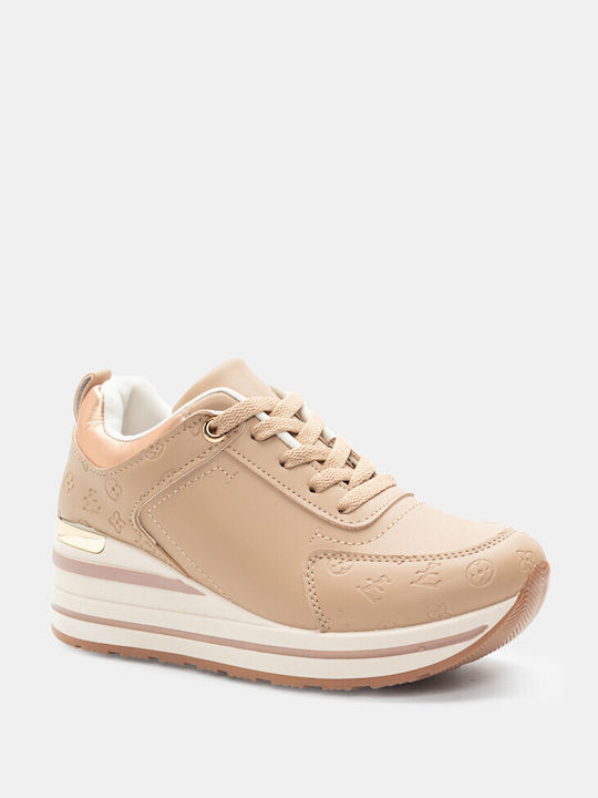 Luigi Damen Sneakers Beige-dark