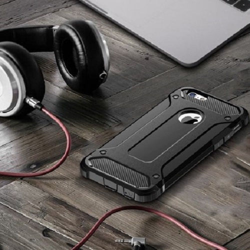 Hybrid Back Cover Plastic Black (iPhone 13 Pro)