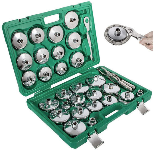 Uruisi Star Set Ölfilterkappen 27Stück 27mm