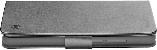 Cellular Line Buchen Sie Synthetisches Leder Schwarz (Galaxy S24+)