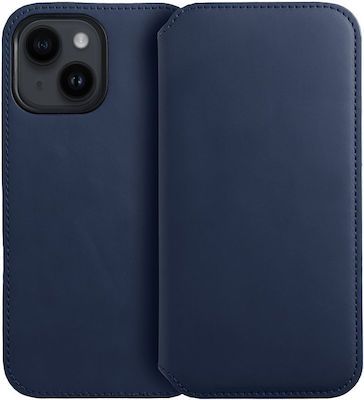 Dual Pocket Book Plastic Navy Blue (Redmi Note 13 Pro 4G / Poco M6 Pro 4G)