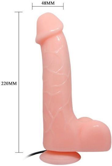 Baile Realistisch Vibrator mit Fernbedienung 22cm Fleisch