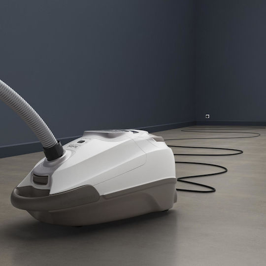 Tefal Silence Force Allergy+ Aspirator 400W cu sac 4.5lt Albă