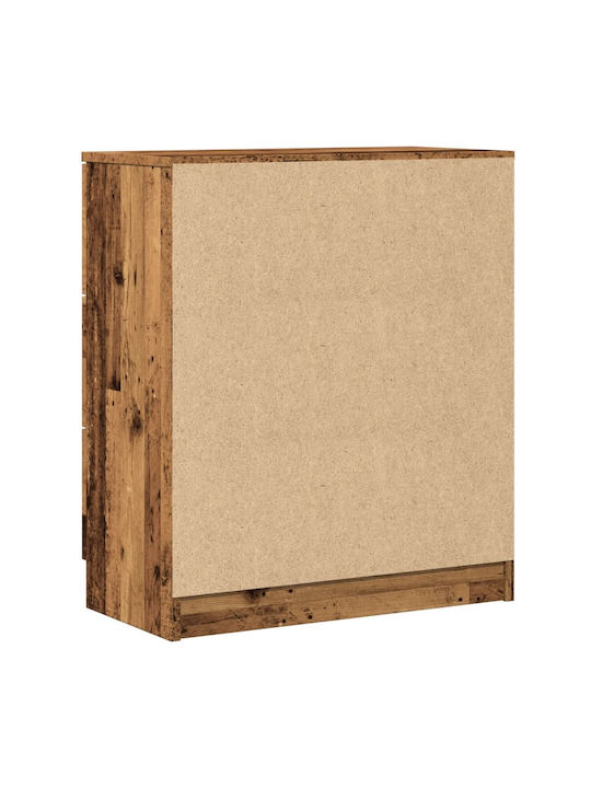 Vidaxl Cabinet Pal Wood 60x30x70cm Engineered Wood 1 Piece Brown