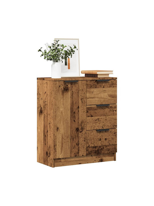 Vidaxl Cabinet Pal Wood 60x30x70cm Engineered Wood 1 Piece Brown
