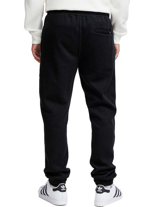 Blend Sweatpants with Elastic Black