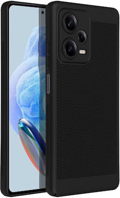 Breezy Back Cover Black (Redmi Note 12 Pro+)