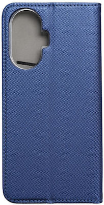 Forcell Smart Book Silicone Navy Blue (Realme C55)