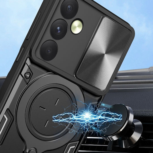 Techsuit Camguard Pro Back Cover Σιλικόνης Ροζ Χρυσό (Oppo Reno12)