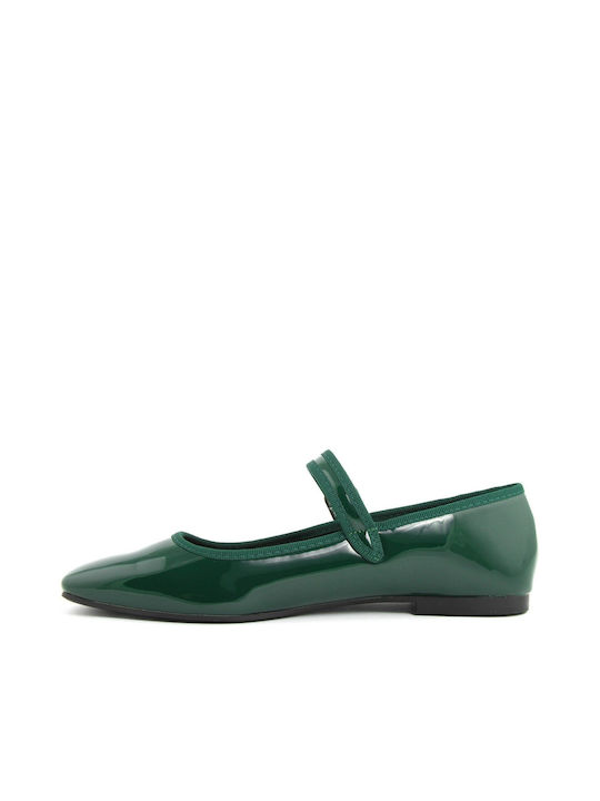 Fashion Attitude Ballerinas Green