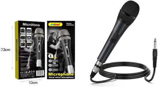 Andowl Q-MIC602 Set Mikrofon Handgemacht für Gesang
