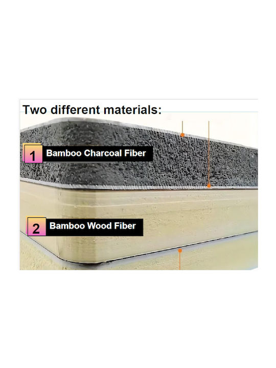 3D Стенен Панел Bamboo Кафяв 244x122см