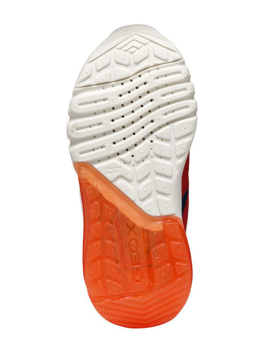Sneaker Încălțăminte sport Joasa pentru copii Anatomici cu scai și lumini Albastre