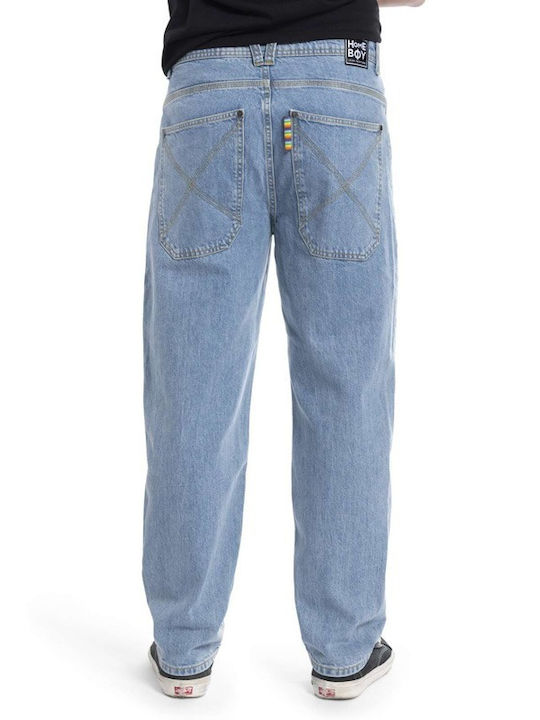 Homeboy X-tra Men's Baggy Blue Jeans Pants
