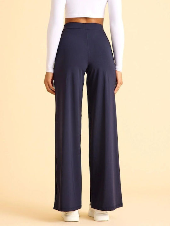 Lismina Damen-Sweatpants Navy Blue