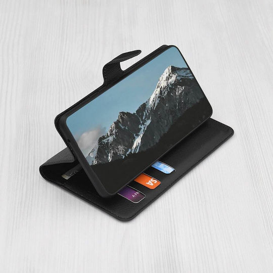Techsuit Book Leather Black (Moto G85)
