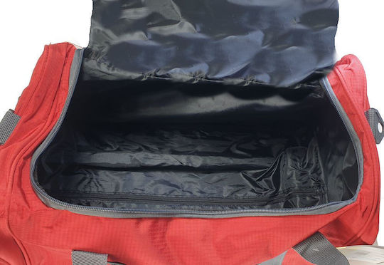 RCM Sack Voyage 54lt Red with Wheels Fabric L62xW23xH38cm