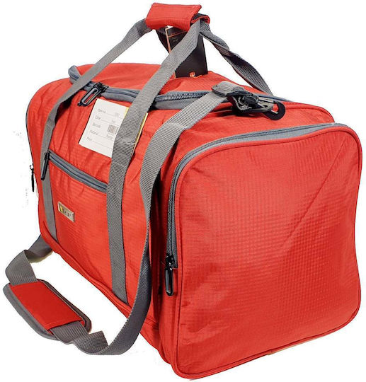 RCM Geantă de voiaj 71lt Roșu Textil L70xW32xH32cm