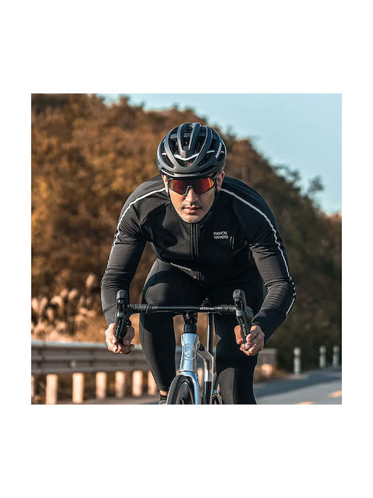 Rockbros Long Sleeves Cycling Jersey Black