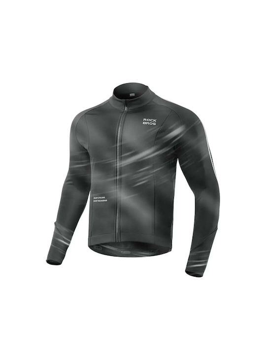 Rockbros Long Sleeves Cycling Jersey Black