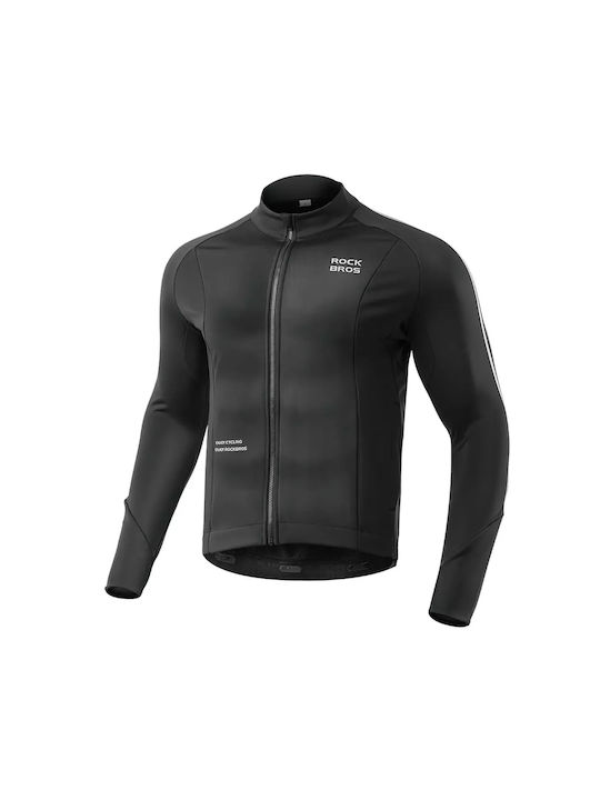 Rockbros Long Sleeves Cycling Jersey Black