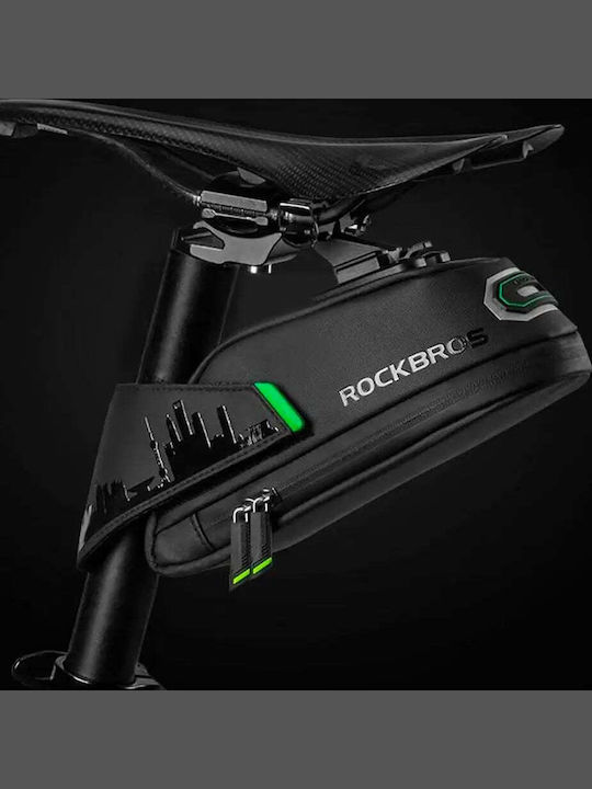 Rockbros Τσαντάκι Σέλας Ποδηλάτου 1.5lt Μαύρο