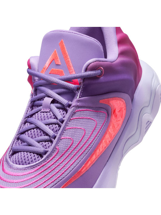 Giannis Immortality 4 Low Basketball Shoes White / Pure Platinum / Black