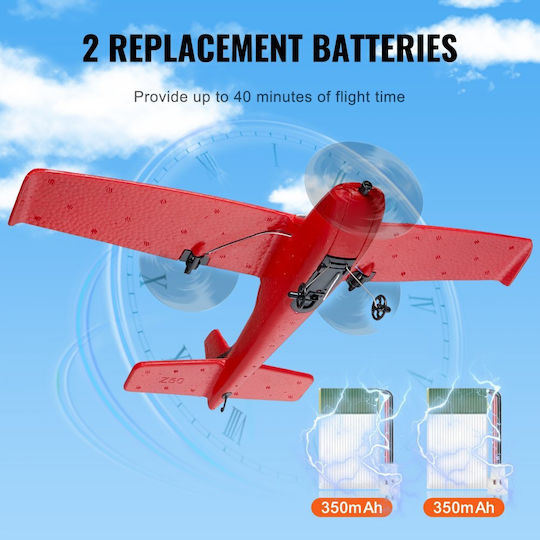 Vevor Remote Controlled Airplane Red